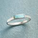 Retro Alloy and Turquoise Finger Rings(FS-WG23DA3-01)-2