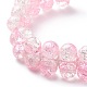 bracelet en perles de verre tressées rondes bling(BJEW-JB08794-01)-3