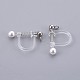 Plastic Clip-on Earring Findings(X-STAS-P221-24P)-2