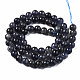 nat&uuml;rliche Iolith / Cordierit / Dichroit Perlen Str&auml;nge(X-G-S376-005A)-2