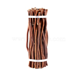 Wood Log Sticks, Twigs for Crafts Photographic Prop, Saddle Brown, 30x0.5~1.2cm, about 50pcs/bundle(WOCR-PW0001-262A-01B)