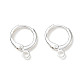 Brass Leverback Earring Findings(KK-CBA50B0-26S)-1