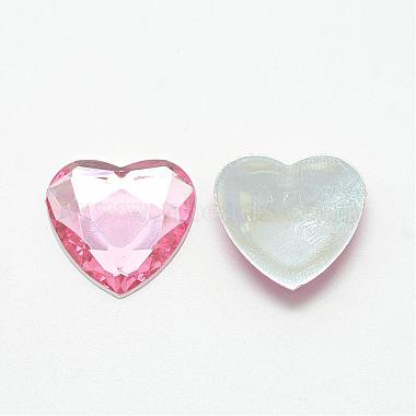 Acrylic Rhinestone Flat Back Cabochons(GACR-Q009-25x25-07)-2