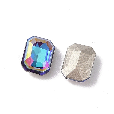 Glass Rhinestone Cabochons(RGLA-L029-03B-BBLA)-2