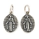 925 Thai Sterling Silver Religious Medal Pendants(STER-NH0001-68AS)-1