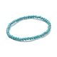 Synthetic Turquoise Beaded Stretch Bracelets(BJEW-A117-A-18)-3