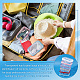 6Pcs 6 Colors Transparent PET Desktop Storage Zipper Boxes(ABAG-WA0001-44A)-6