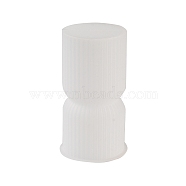 Column Candle Silicone Molds, For Candle Making, White, 6.1x11cm(DIY-Q037-16A)