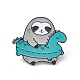 Cute Sloth Enamel Pin(JEWB-P015-C01)-1