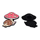 Hedgehog with Mushroom Enamel Pin(JEWB-N007-253)-1