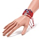6Pcs 6 Style Alloy Hamsa Hand & Resin Evil Eye Braided Bead Bracelets Set(BJEW-JB08370)-3