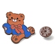 Bear with Bowknot Enamel Pins(JEWB-Q036-02G)-3