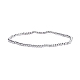 Bracelet extensible en perles rondes en verre pour femme(BJEW-JB07911-05)-1