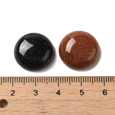 Cabochons de pierres précieuses naturelles et synthétiques(X-G-T020-18mm-M)-3