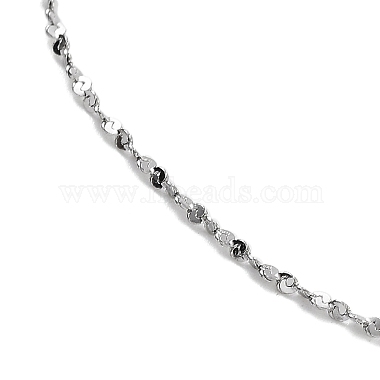 Ion Plating(IP) Adjustable 304 Stainless Steel Serpentine Chain Necklaces(NJEW-K270-04P)-3