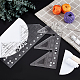 2Pcs 2 Style Acrylic Quilting Rulers(DIY-AR0002-56)-5