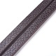 Cordons en cuir pu microfibre(WL-F010-01B-7.5mm)-1