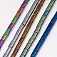 Electroplate Non-magnetic Synthetic Hematite Beads Strands(G-J162-C-M)-1