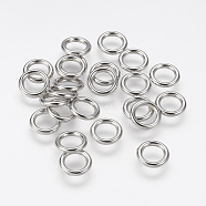 CCB Plastic Linking Rings, Ring, Platinum, 11x2mm, Hole: 7mm(CCB-J035-026P)