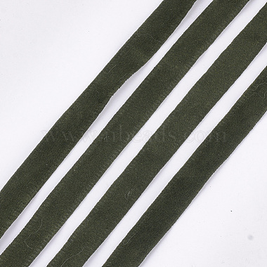 DarkOliveGreen Polyester Ribbon