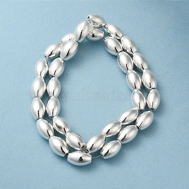 Electroplated Synthetic Magnetic Hematite Beads Strands(G-Q1009-E02-01)-3
