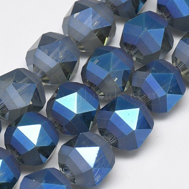 10mm RoyalBlue Round Glass Beads