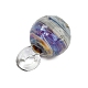 手作りのランプワークペンダント(LAMP-Q005-07B)-2