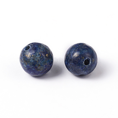 Natural Lapis Lazuli Round Beads(X-G-M169-8mm-05)-2