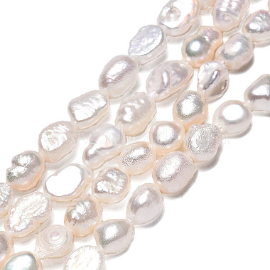Natural Cultured Freshwater Pearl Beads Strands(PEAR-N014-05D)-2