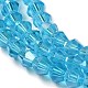 Transparent Electroplate Glass Beads Strands(GLAA-F029-2mm-A19)-3