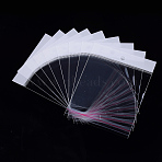OPP Cellophane Bags, Rectangle, Clear, 14x10cm, Unilateral Thickness: 0.045mm, Inner Measure: 9x10cm(OPC-S020-01C)