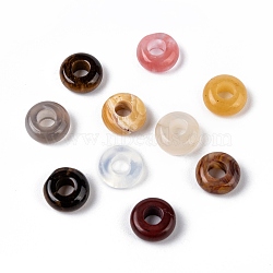 Natural & Synthetic Gemstones Beads, Rondelle, 10.5x4.5mm, Hole: 4mm(X-G-Q973-M)