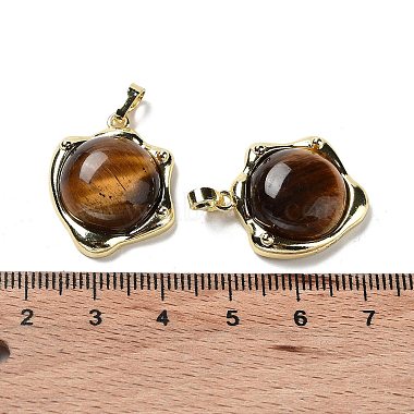 Natural Tiger Eye Pendants(G-G069-01G-02)-3