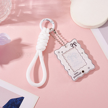 Polyester & Acrylic Photo Frame Keychains(KEYC-TAC0030-11D)-5