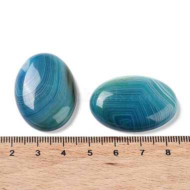 Natural Striped Agate/Banded Agate Cabochons(G-H296-01F)-4