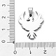 304 pendentifs en acier inoxydable(STAS-D036-13P)-3