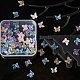 50Pcs 5 Colors Transparent Spray Painted Glass Charms(GLAA-FS0001-05)-5