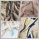 Elite 70Pcs 7 Style Plastic Aglets for Shoelaces(KY-PH0001-84)-6