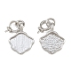 Brass Pendant Cabochon Settings(KK-CBA6A75-40P)-1