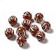 Christmas Theme Printed Natural Wooden Beads(WOOD-L020-A07)-1