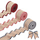 Cheriswelry 3Roll 3 Style Polyester & Hemp Ribbon(OCOR-CW0001-03)-2