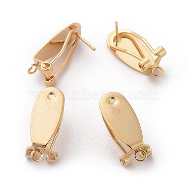 Brass Stud Earring Findings(X-KK-Q735-141G)-2