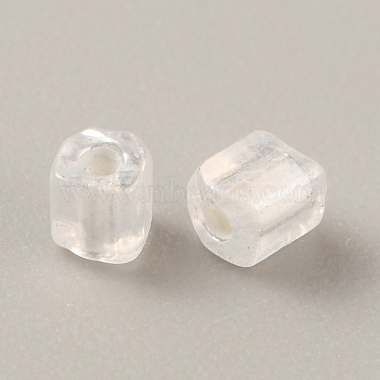 transparentes perles de rocaille de verre(GLAA-WH0037-01A)-2