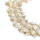Electroplate Rhombus Glass Beads Strands(EGLA-A036-12A-PL04)-3