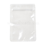 Food grade Transparent PET Plastic Zip Lock Bags, Resealable Bags, Rectangle, Clear, 15x10x0.016cm, Unilateral Thickness: 3.1 Mil(0.08mm)(OPP-I004-01B)
