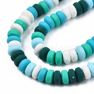 Handmade Polymer Clay Beads Strands(CLAY-N008-008U)-3