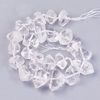 20mm Nuggets Quartz Crystal Beads