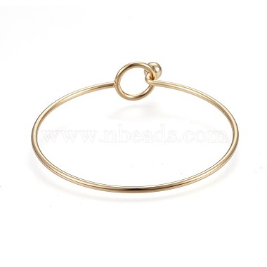 304 Stainless Steel Bangles(BJEW-F354-11G)-2