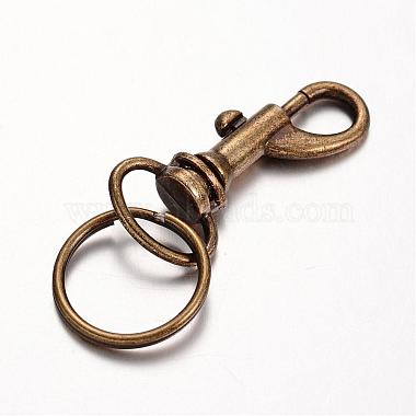 Alloy Keychain Clasp Findings(KEYC-M018-01)-2
