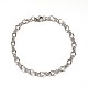 304 Stainless Steel Figaro Chain Bracelets(BJEW-L531-06P)-2